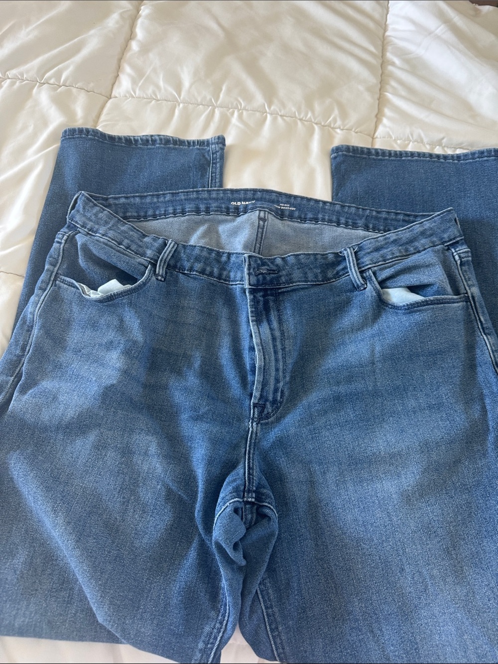 Old Navy Women's Blue Bootcut Jeans